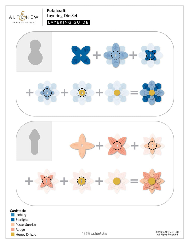 Petalcraft Layering Die Set