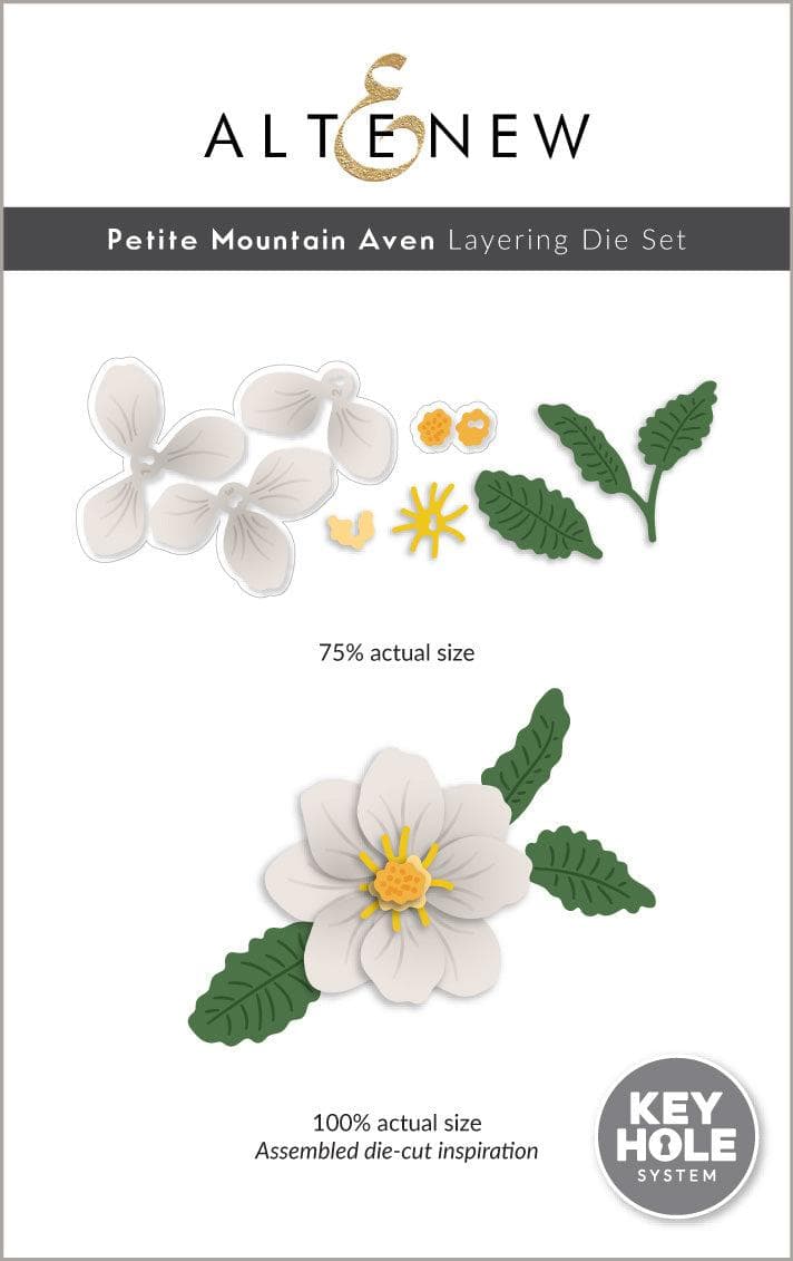 Petite Mountain Aven Layering Die Set | Altenew