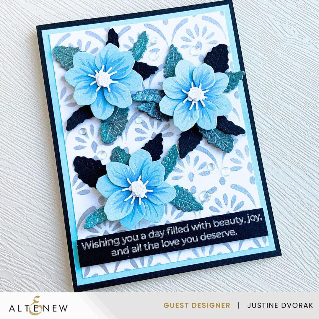 Petite Mountain Aven Layering Die Set