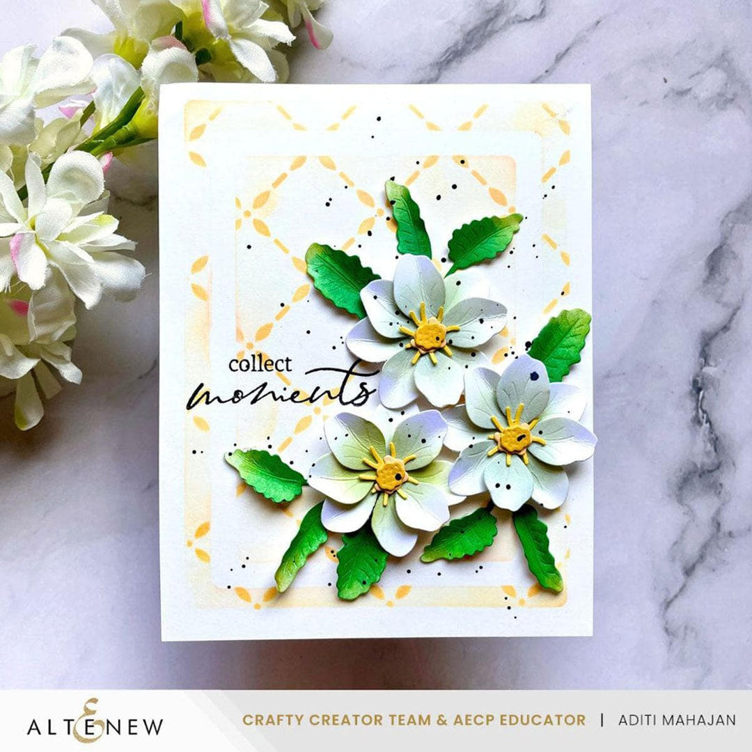 Petite Mountain Aven Layering Die Set