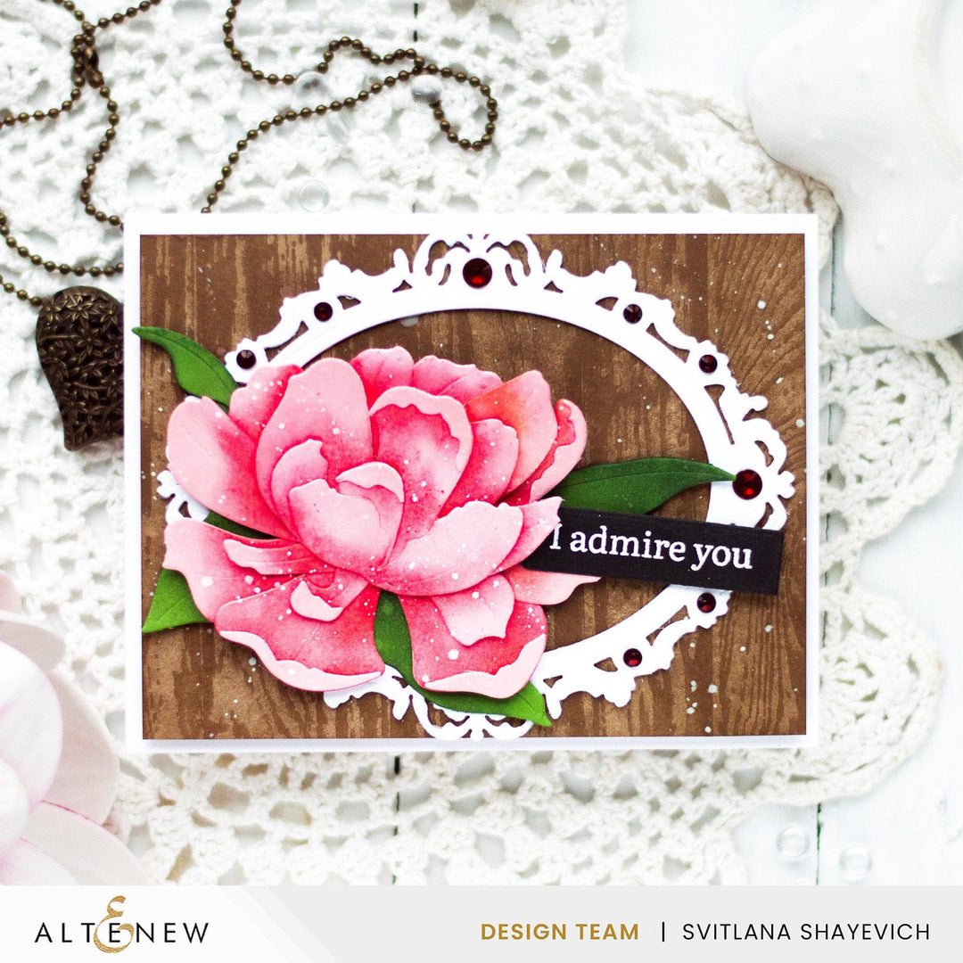 Pink Star Tulip Layering Die Set