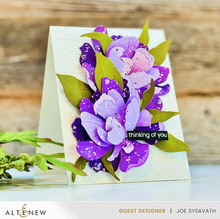 Pink Star Tulip Layering Die Set