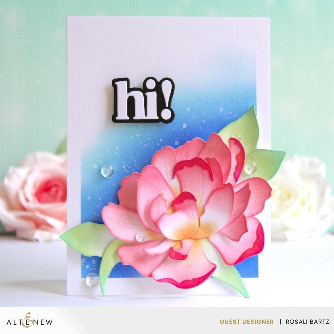 Pink Star Tulip Layering Die Set