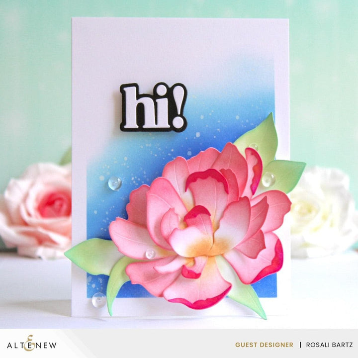 Pink Star Tulip Layering Die Set