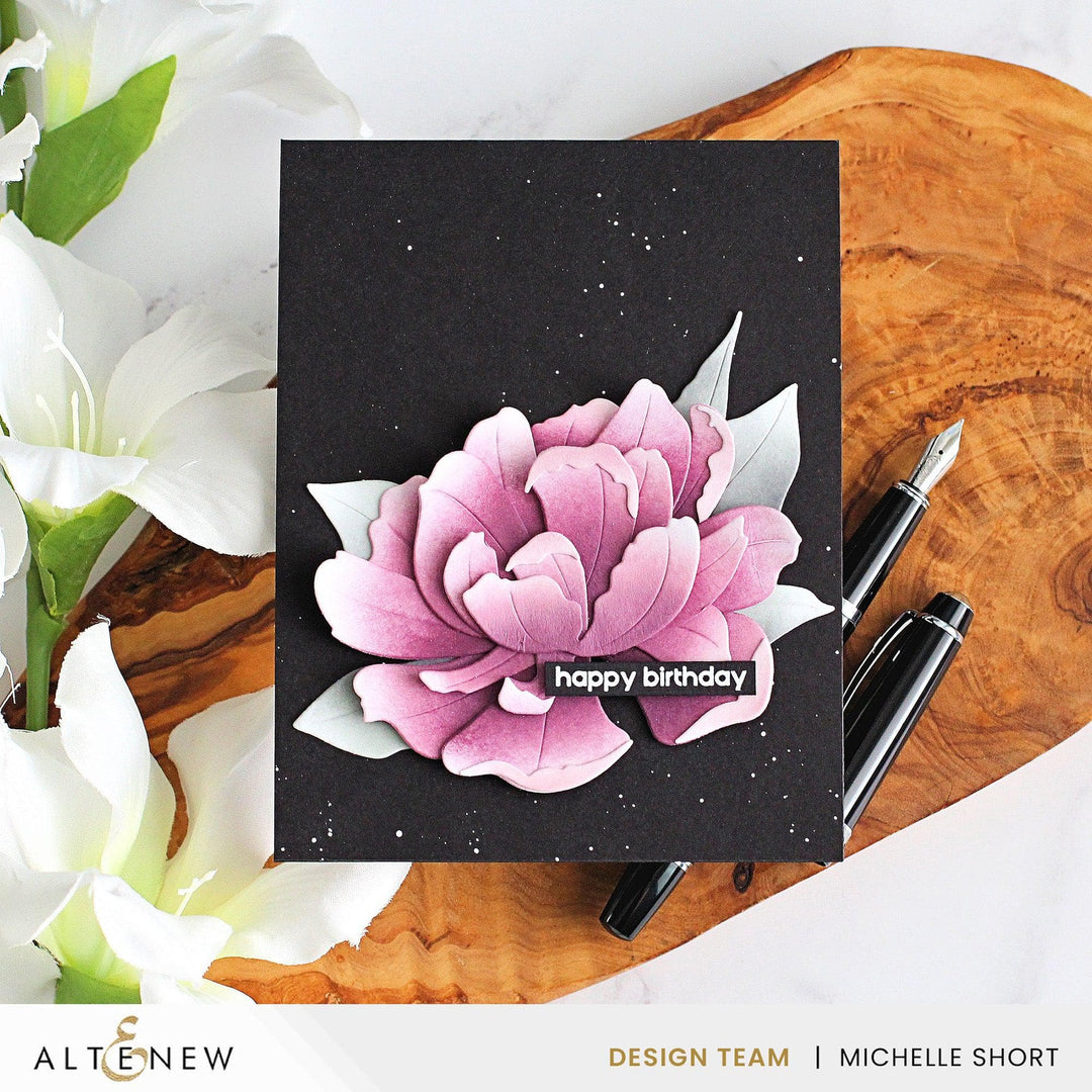 Pink Star Tulip Layering Die Set