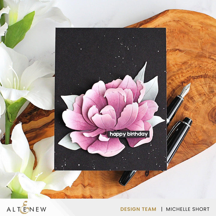 Pink Star Tulip Layering Die Set