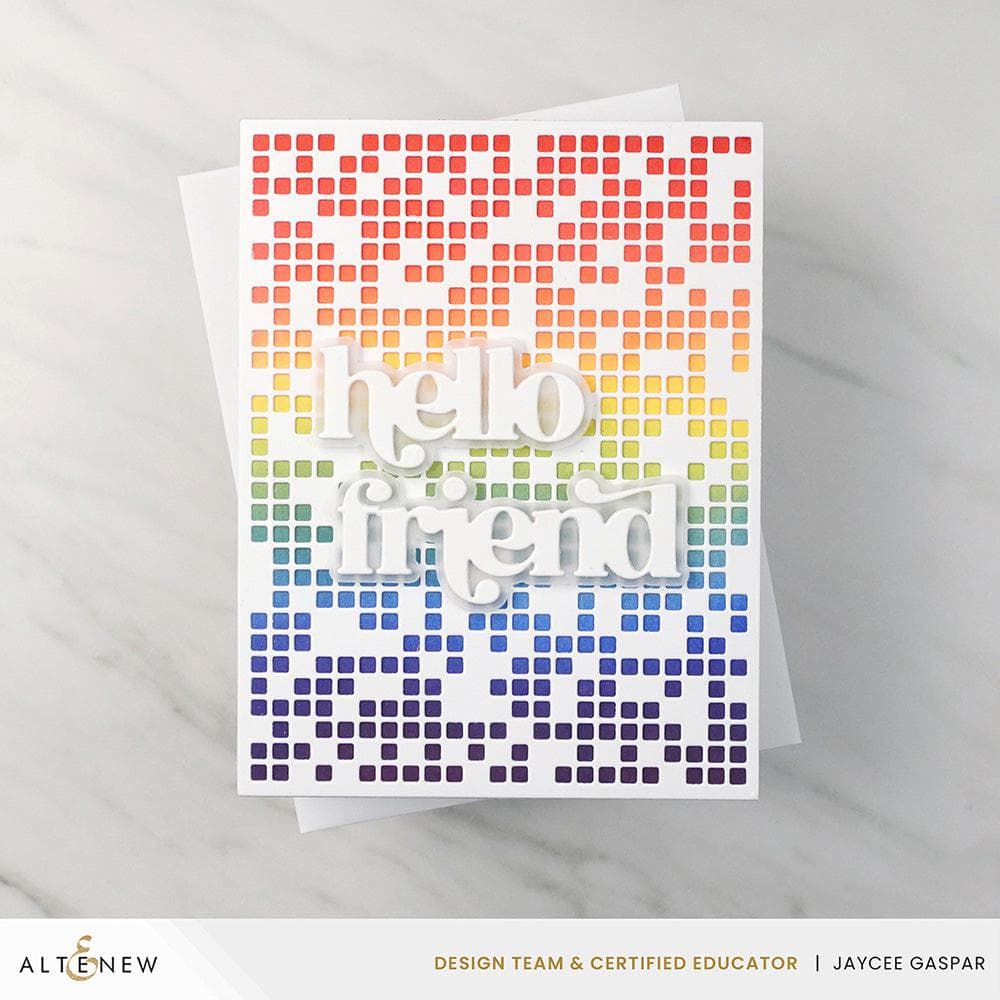 PixelGrid Cover Die Set
