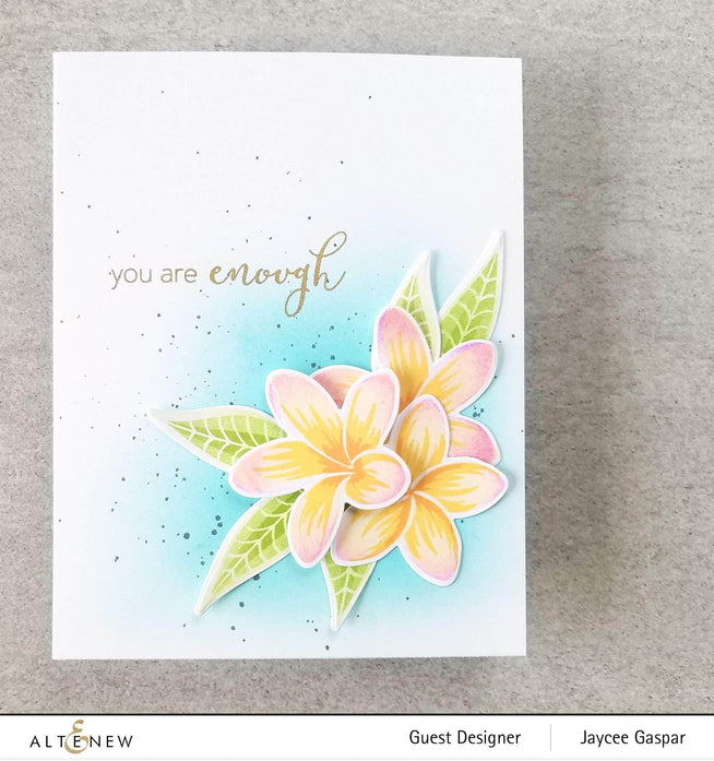 Part A-Glitz Art Craft Co.,LTD Dies Playful Plumeria Die Set