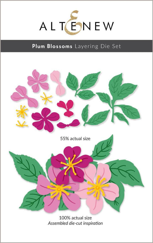 Part A-Glitz Art Craft Co.,LTD Dies Plum Blossoms Layering Die Set