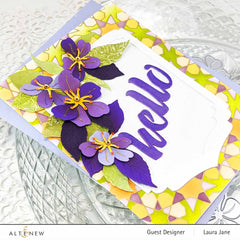 Part A-Glitz Art Craft Co.,LTD Dies Plum Blossoms Layering Die Set