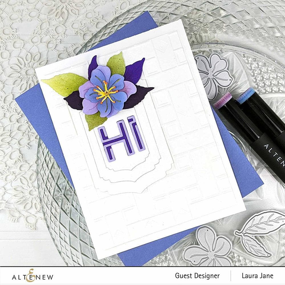 Part A-Glitz Art Craft Co.,LTD Dies Plum Blossoms Layering Die Set