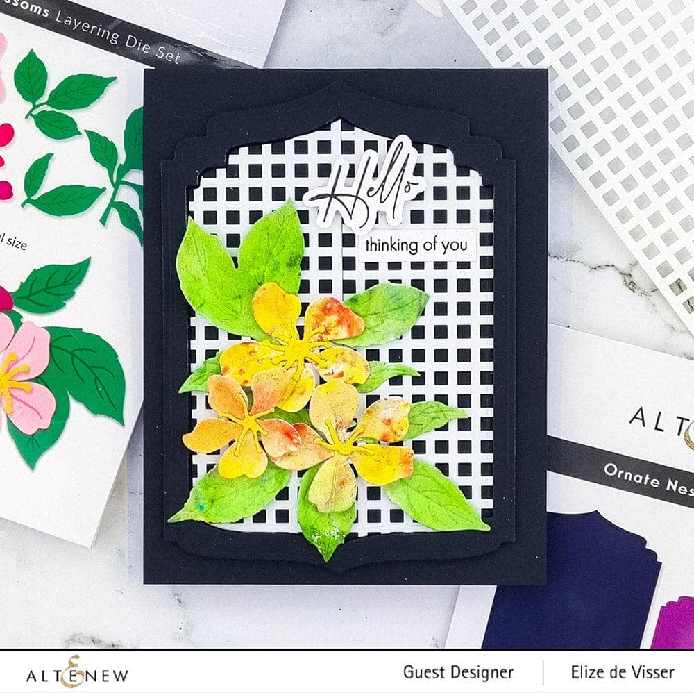 Part A-Glitz Art Craft Co.,LTD Dies Plum Blossoms Layering Die Set