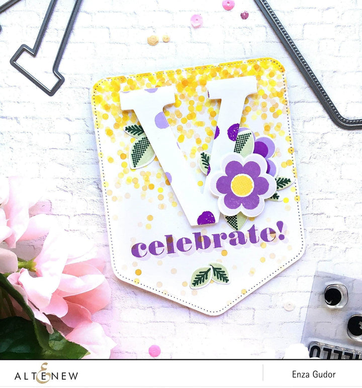 Part A-Glitz Art Craft Co.,LTD Dies Pocket Banner Die Set