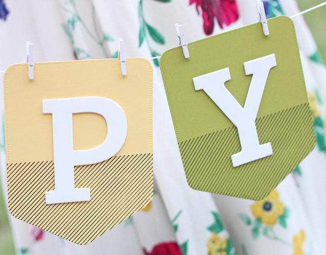 Part A-Glitz Art Craft Co.,LTD Dies Pocket Banner Die Set