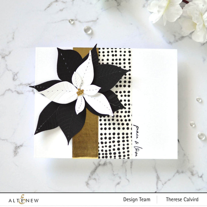 Part A-Glitz Art Craft Co.,LTD Dies Poinsettia 3D Die Set