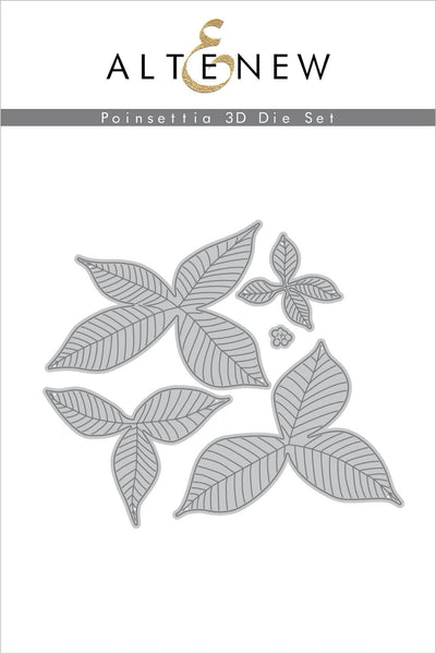 Part A-Glitz Art Craft Co.,LTD Dies Poinsettia 3D Die Set