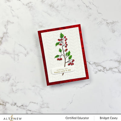 Part A-Glitz Art Craft Co.,LTD Dies Poinsettia & Berries Die Set