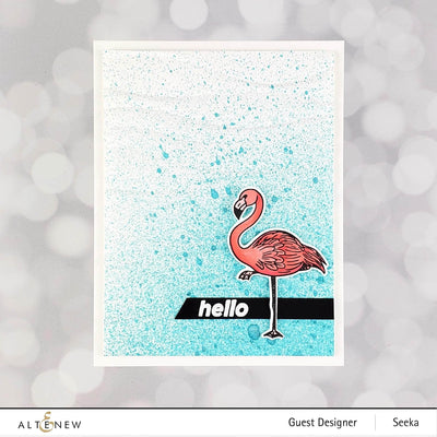 Part A-Glitz Art Craft Co.,LTD Dies Poised Flamingo Die