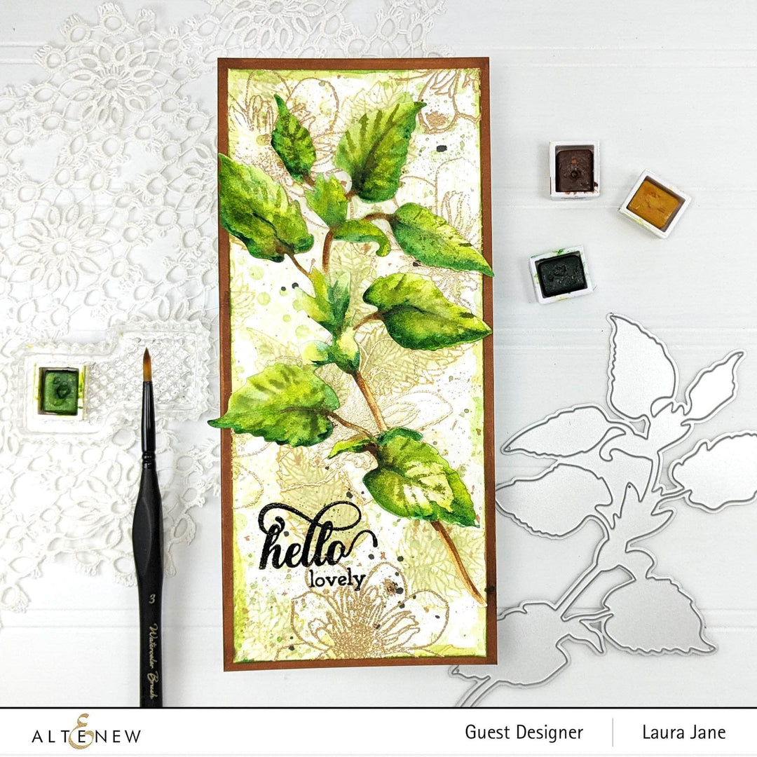 Part A-Glitz Art Craft Co.,LTD Dies Polka Dot Leaves Die Set