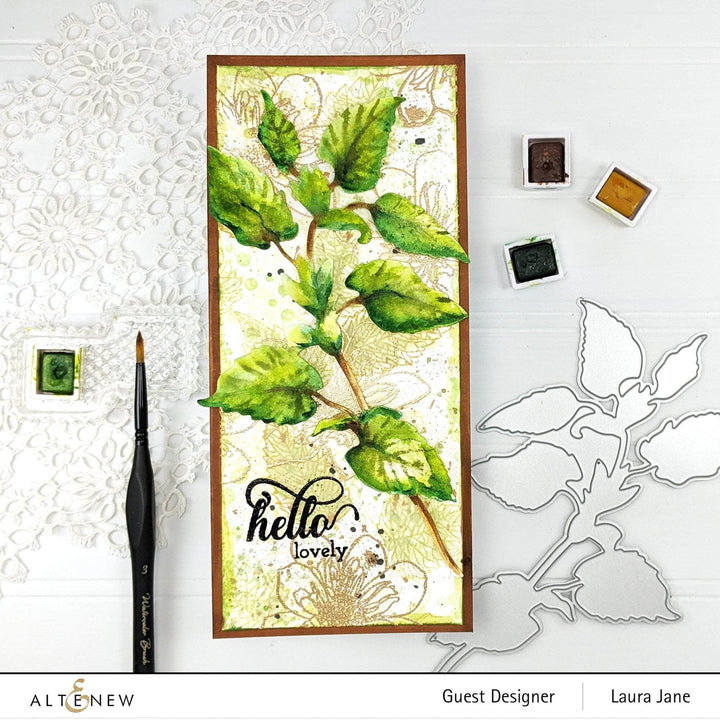 Part A-Glitz Art Craft Co.,LTD Dies Polka Dot Leaves Die Set