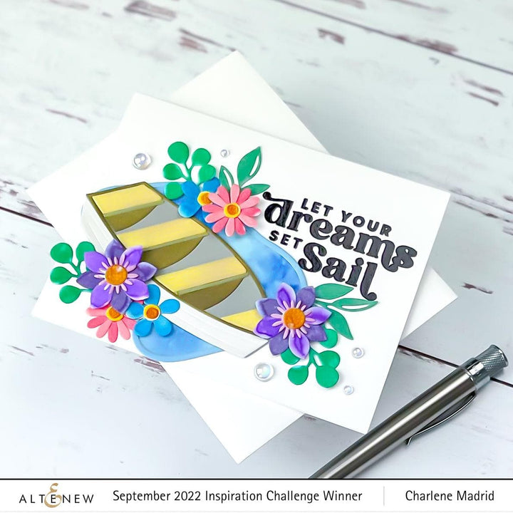 Part A-Glitz Art Craft Co.,LTD Dies Pond Flowers Die Set