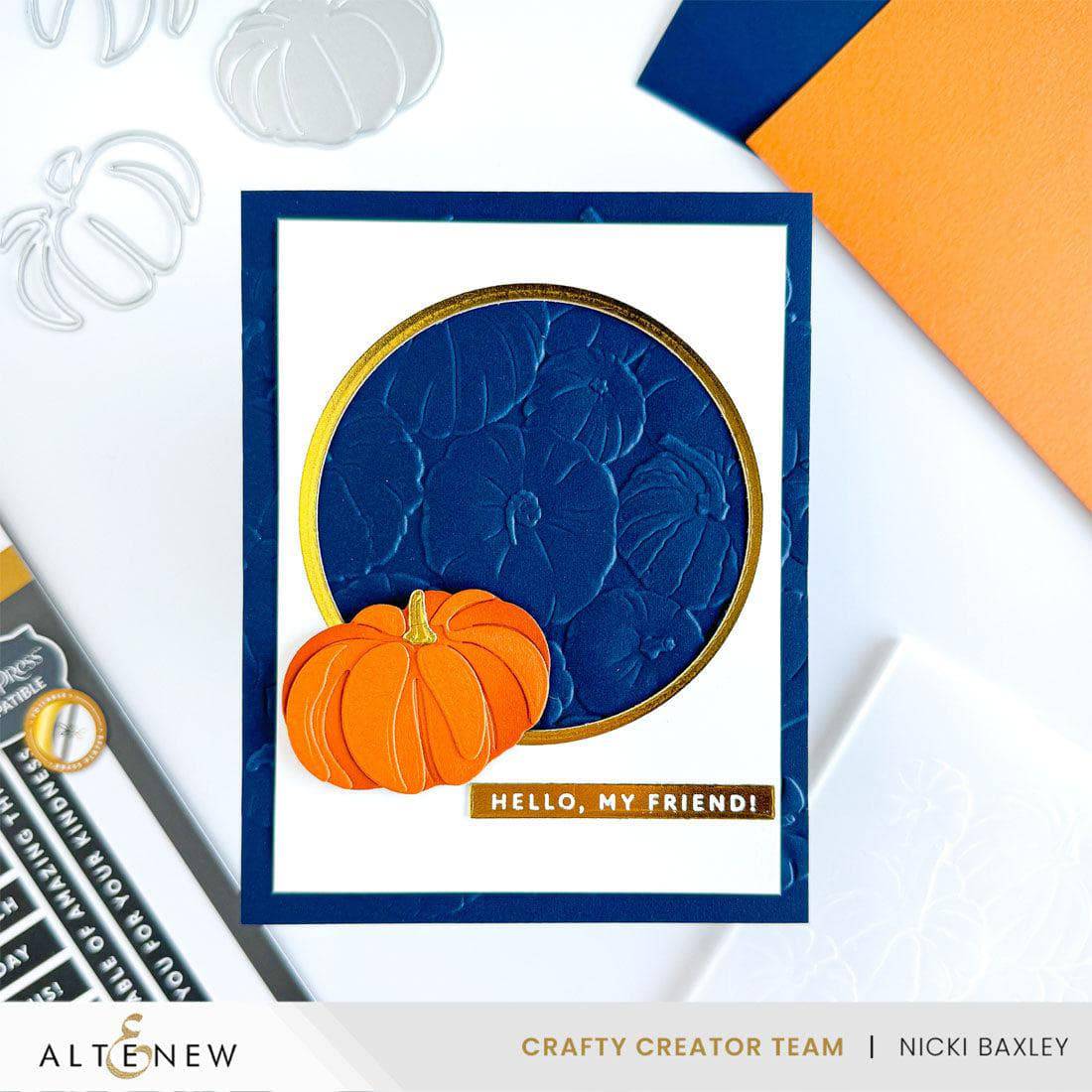 Pretty Pumpkins Layering Die Set | Altenew