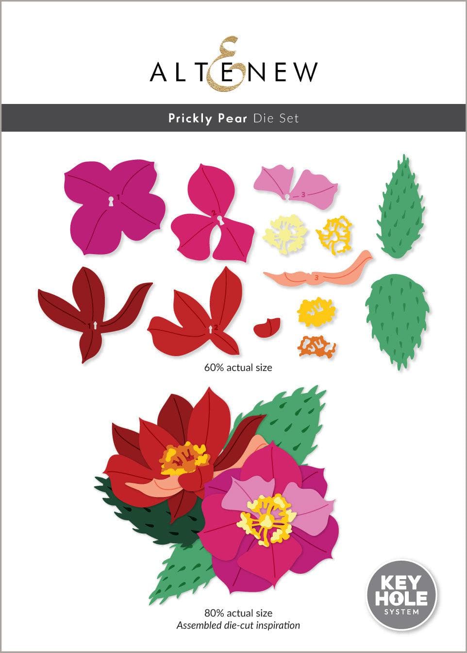 dying prickly pear cactus Prickly Pear Die Set | Altenew