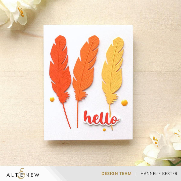 Quill & Inkwell Layering Die Set