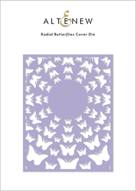 Part A-Glitz Art Craft Co.,LTD Dies Radial Butterflies Cover Die