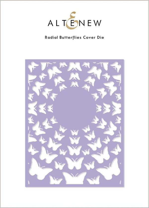 Part A-Glitz Art Craft Co.,LTD Dies Radial Butterflies Cover Die