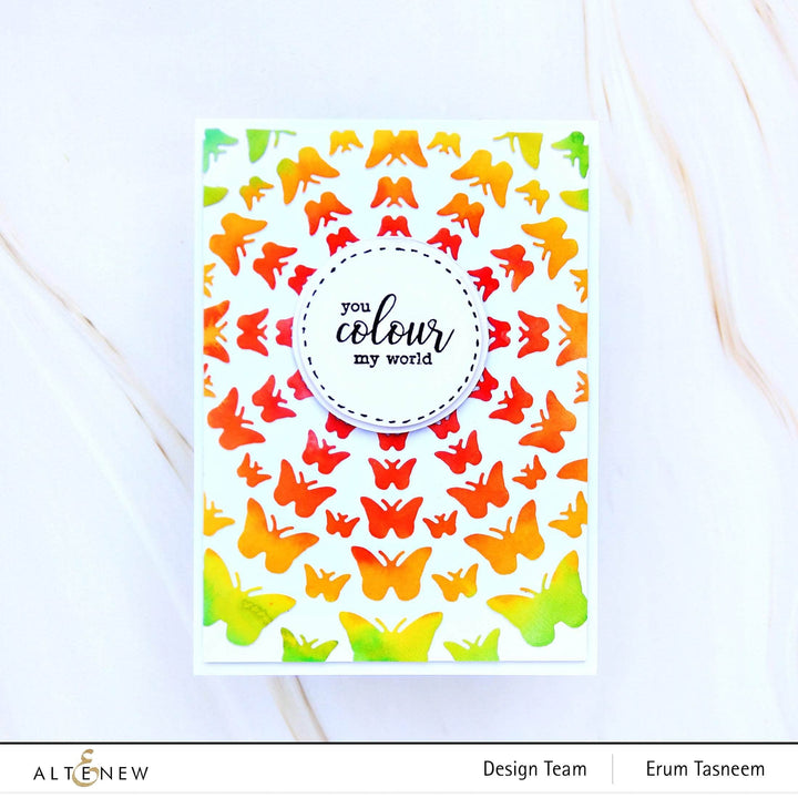 Part A-Glitz Art Craft Co.,LTD Dies Radial Butterflies Cover Die