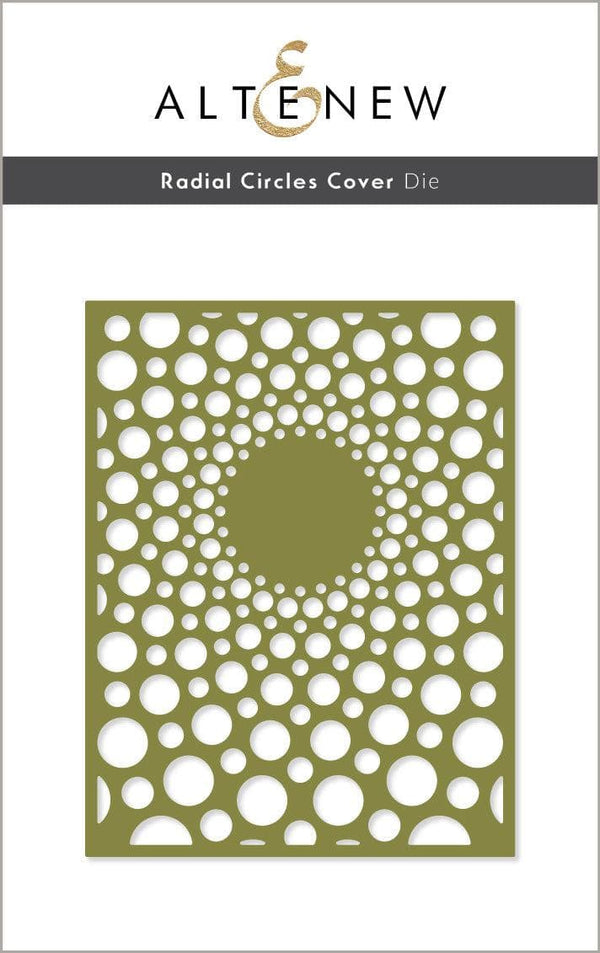 Part A-Glitz Art Craft Co.,LTD Dies Radial Circles Cover Die