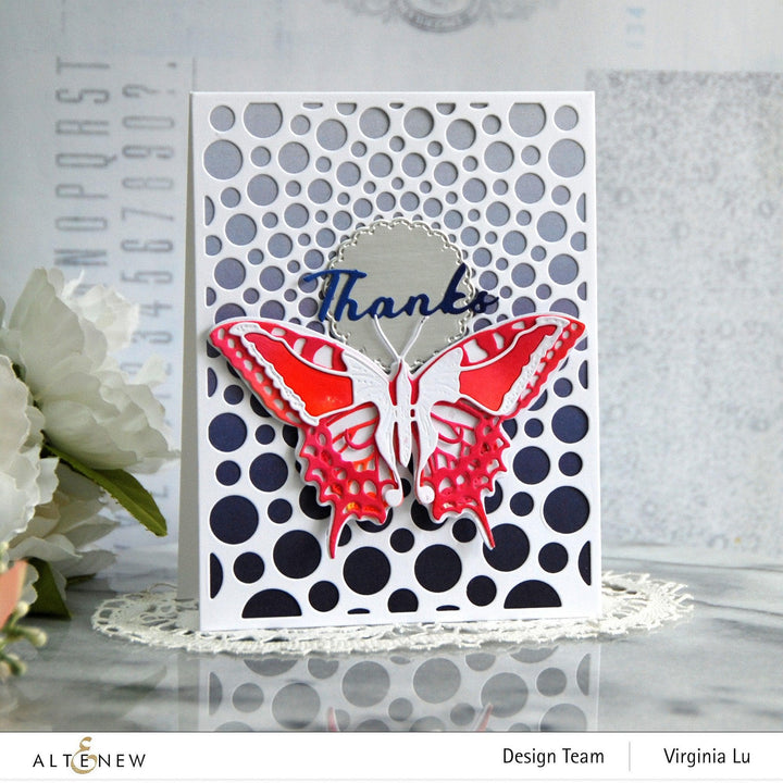 Part A-Glitz Art Craft Co.,LTD Dies Radial Circles Cover Die