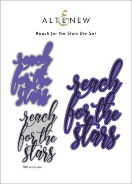 Part A-Glitz Art Craft Co.,LTD Dies Reach for the Stars Die Set