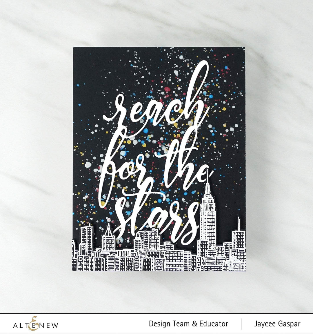 Part A-Glitz Art Craft Co.,LTD Dies Reach for the Stars Die Set