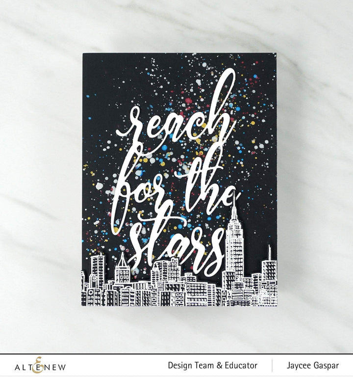 Part A-Glitz Art Craft Co.,LTD Dies Reach for the Stars Die Set