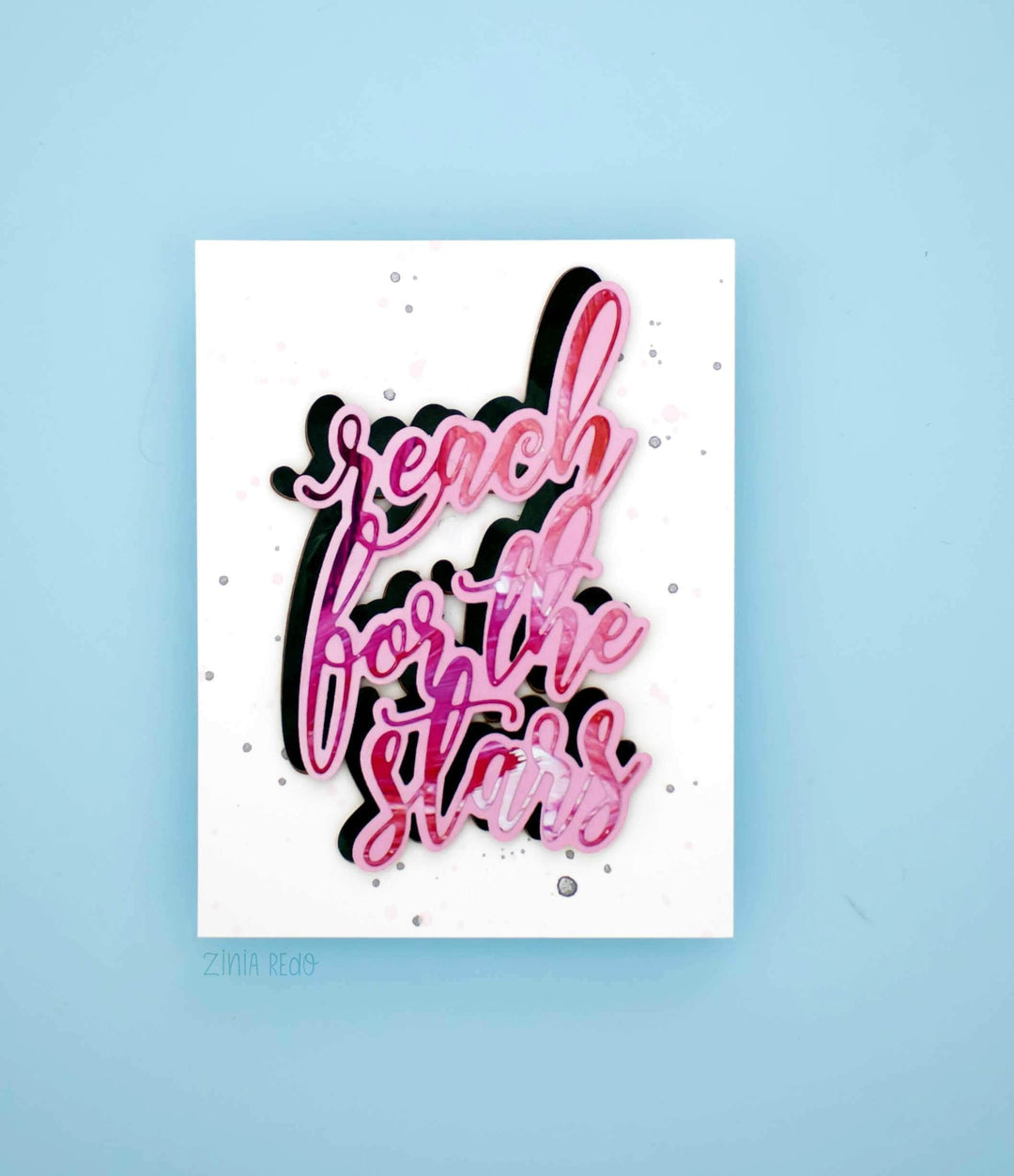 Part A-Glitz Art Craft Co.,LTD Dies Reach for the Stars Die Set