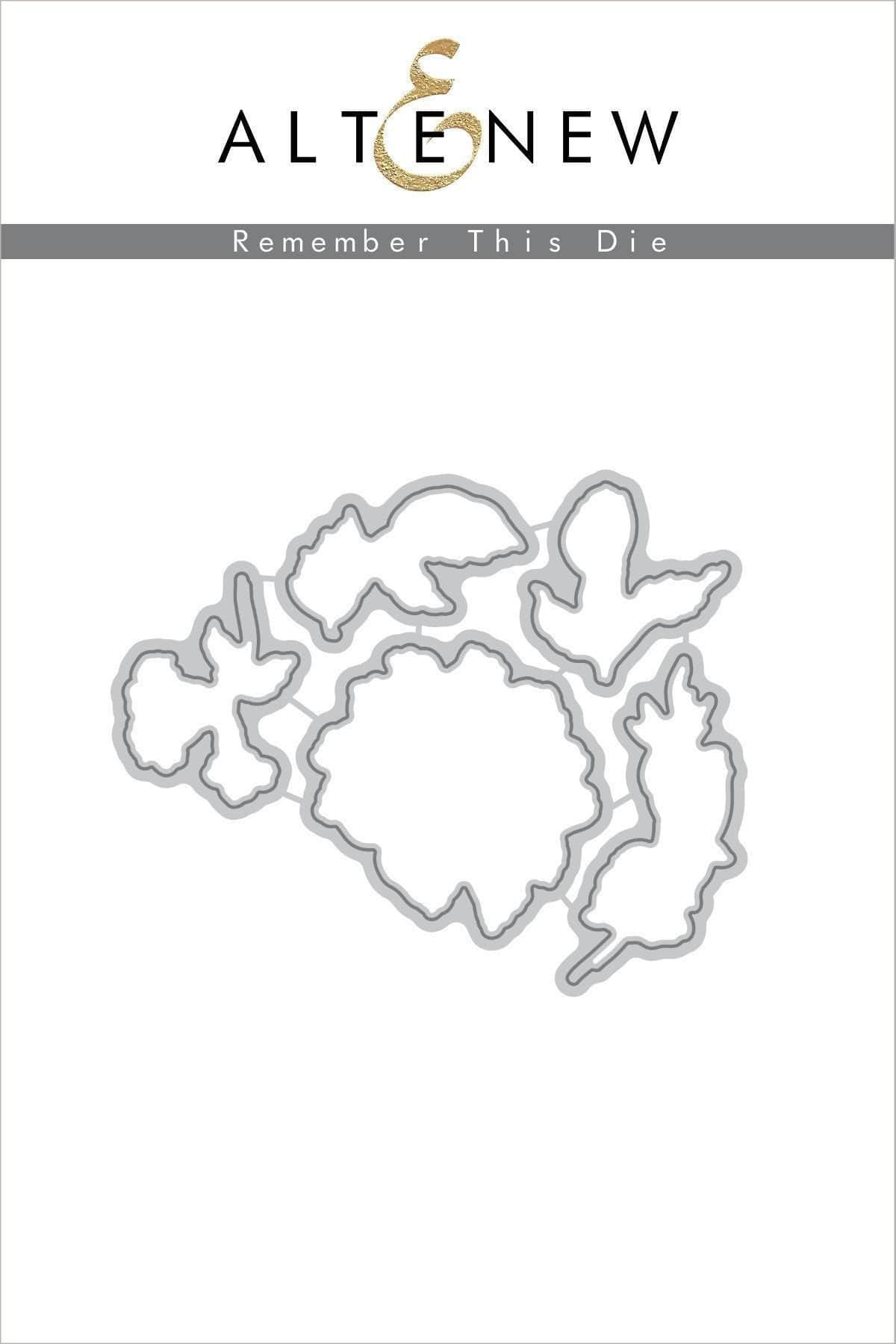 Part A-Glitz Art Craft Co.,LTD Dies Remember This Die Set