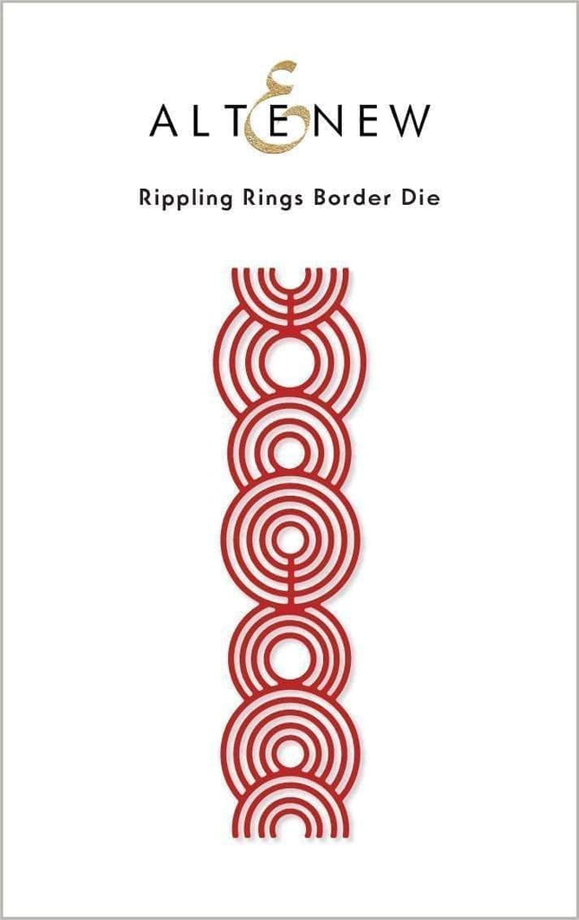 Rippling Rings Border Die