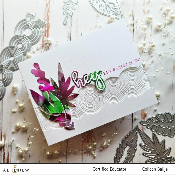 Part A-Glitz Art Craft Co.,LTD Dies Rippling Rings Border Die