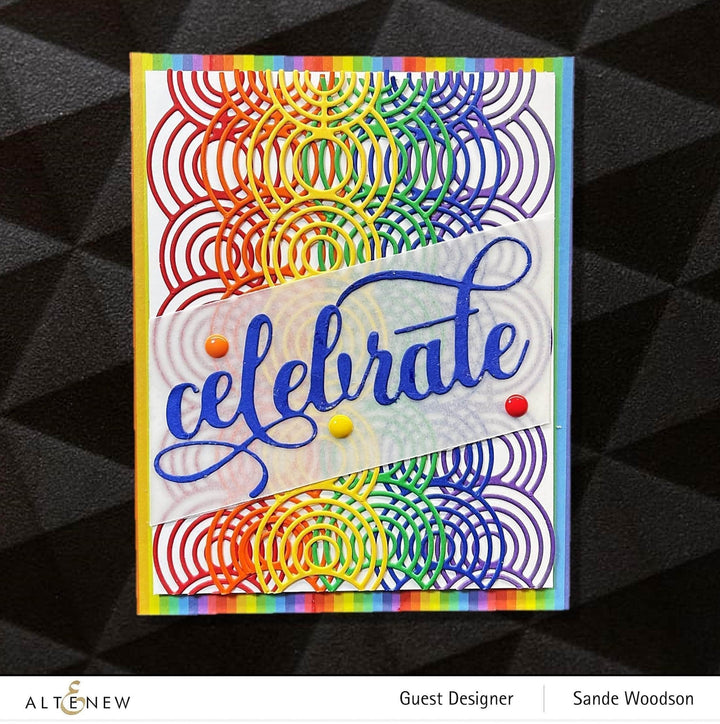 Part A-Glitz Art Craft Co.,LTD Dies Rippling Rings Border Die