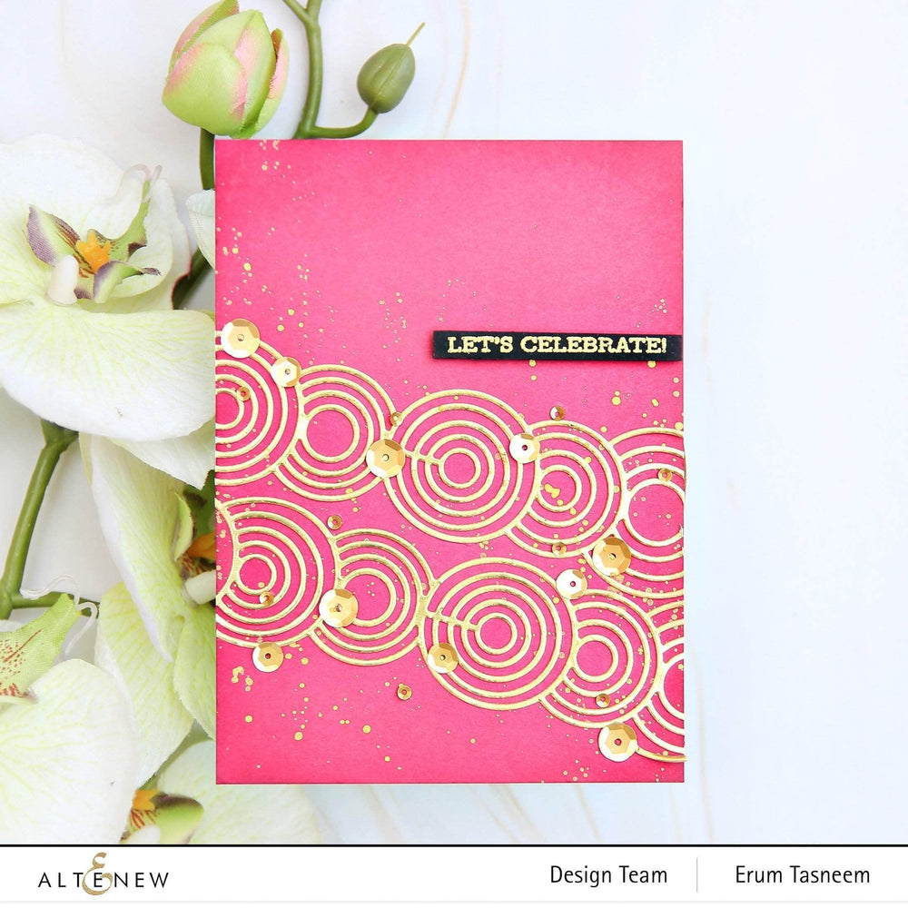 Part A-Glitz Art Craft Co.,LTD Dies Rippling Rings Border Die