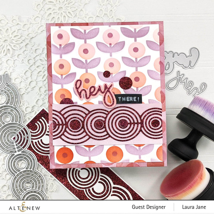 Part A-Glitz Art Craft Co.,LTD Dies Rippling Rings Border Die