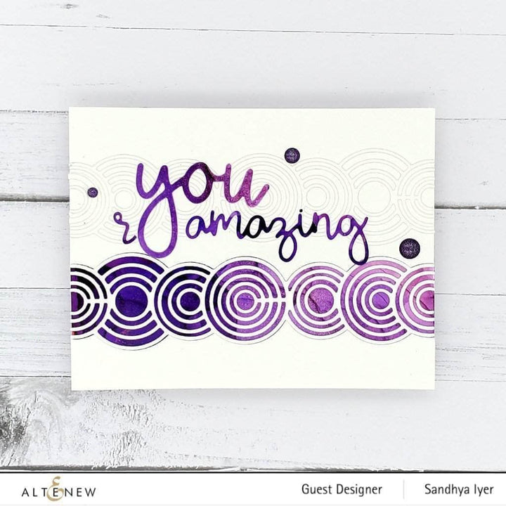 Part A-Glitz Art Craft Co.,LTD Dies Rippling Rings Border Die