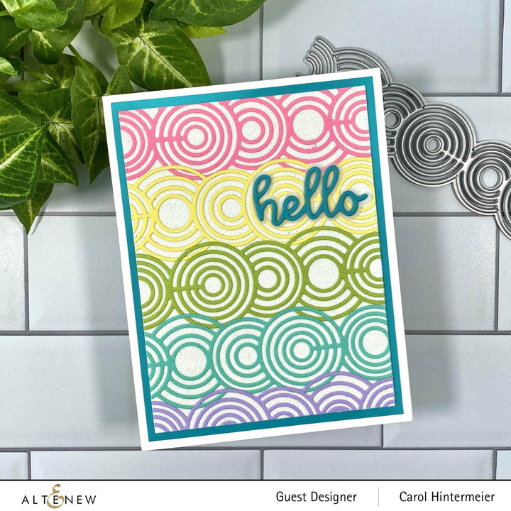 Part A-Glitz Art Craft Co.,LTD Dies Rippling Rings Border Die