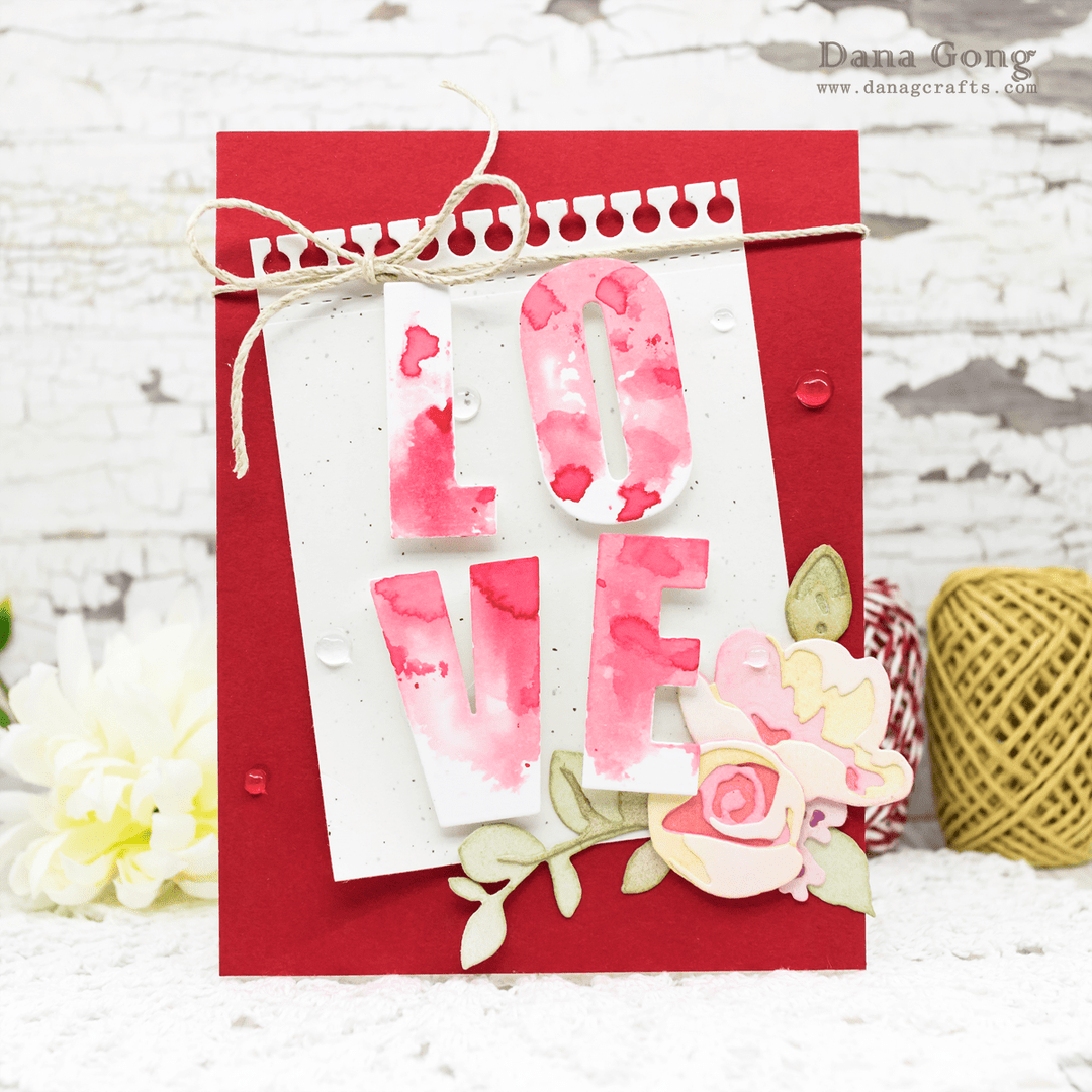 Part A-Glitz Art Craft Co.,LTD Dies Rose Flurries 3D Die Set