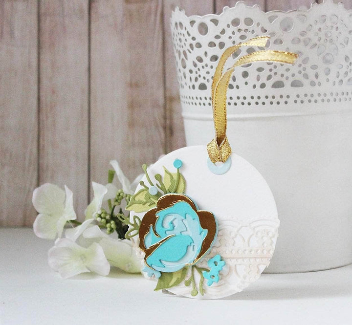 Part A-Glitz Art Craft Co.,LTD Dies Rose Flurries 3D Die Set