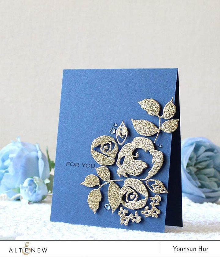 Part A-Glitz Art Craft Co.,LTD Dies Rose Flurries 3D Die Set