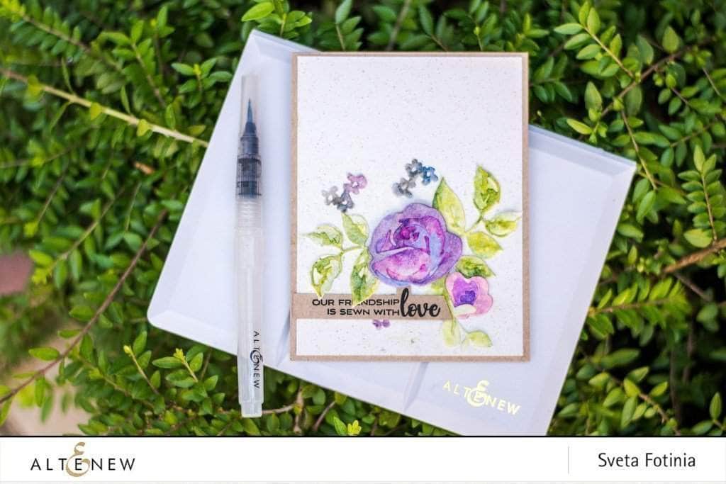 Part A-Glitz Art Craft Co.,LTD Dies Rose Flurries 3D Die Set