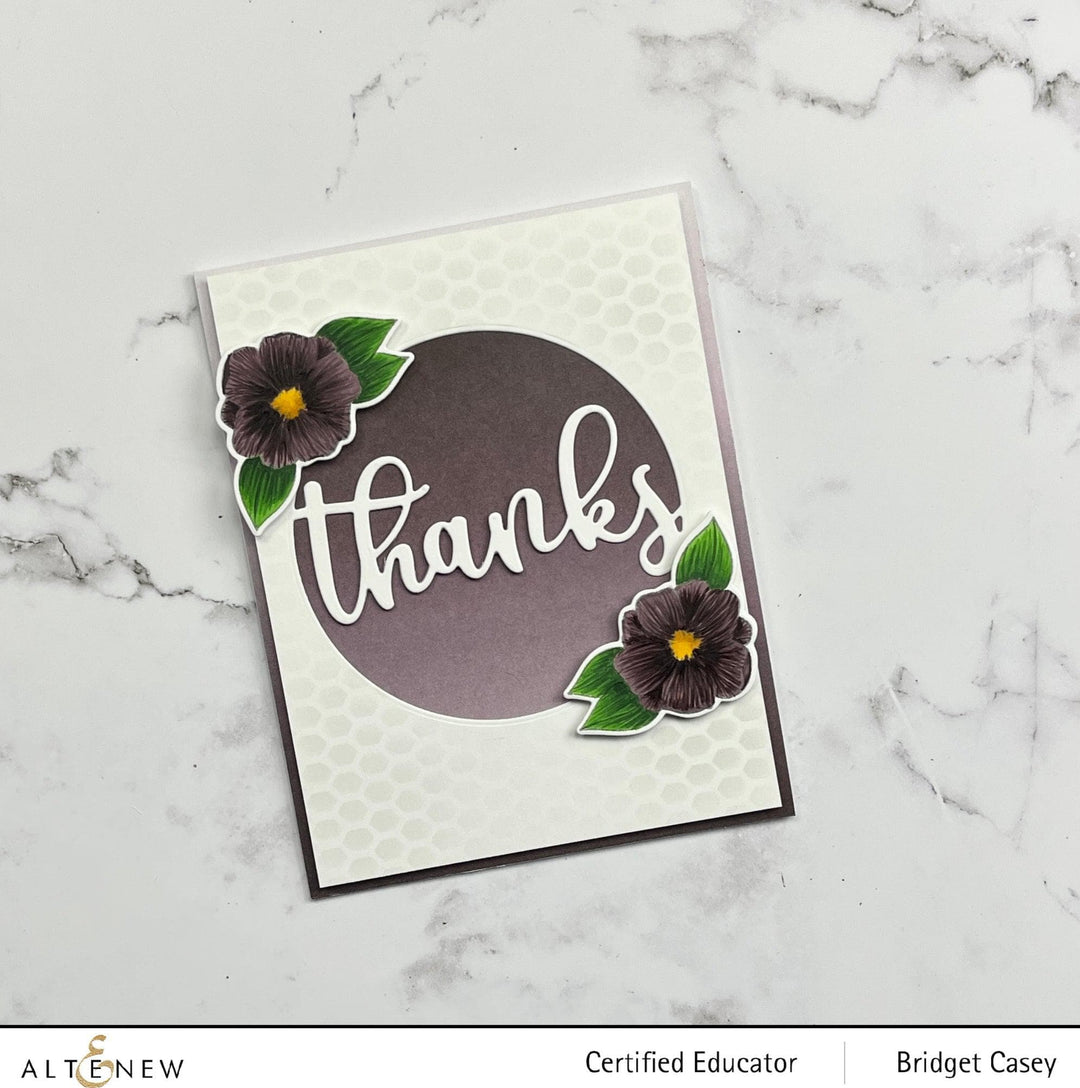 Part A-Glitz Art Craft Co.,LTD Dies Rounded Blossoms Die Set
